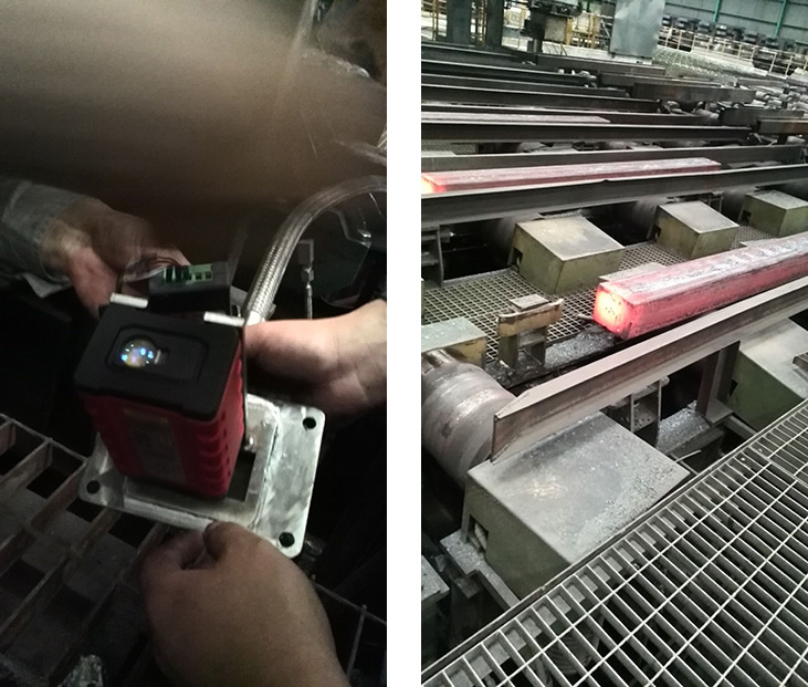 钢胚定长检测(图1) Metallurgical industry(图1)